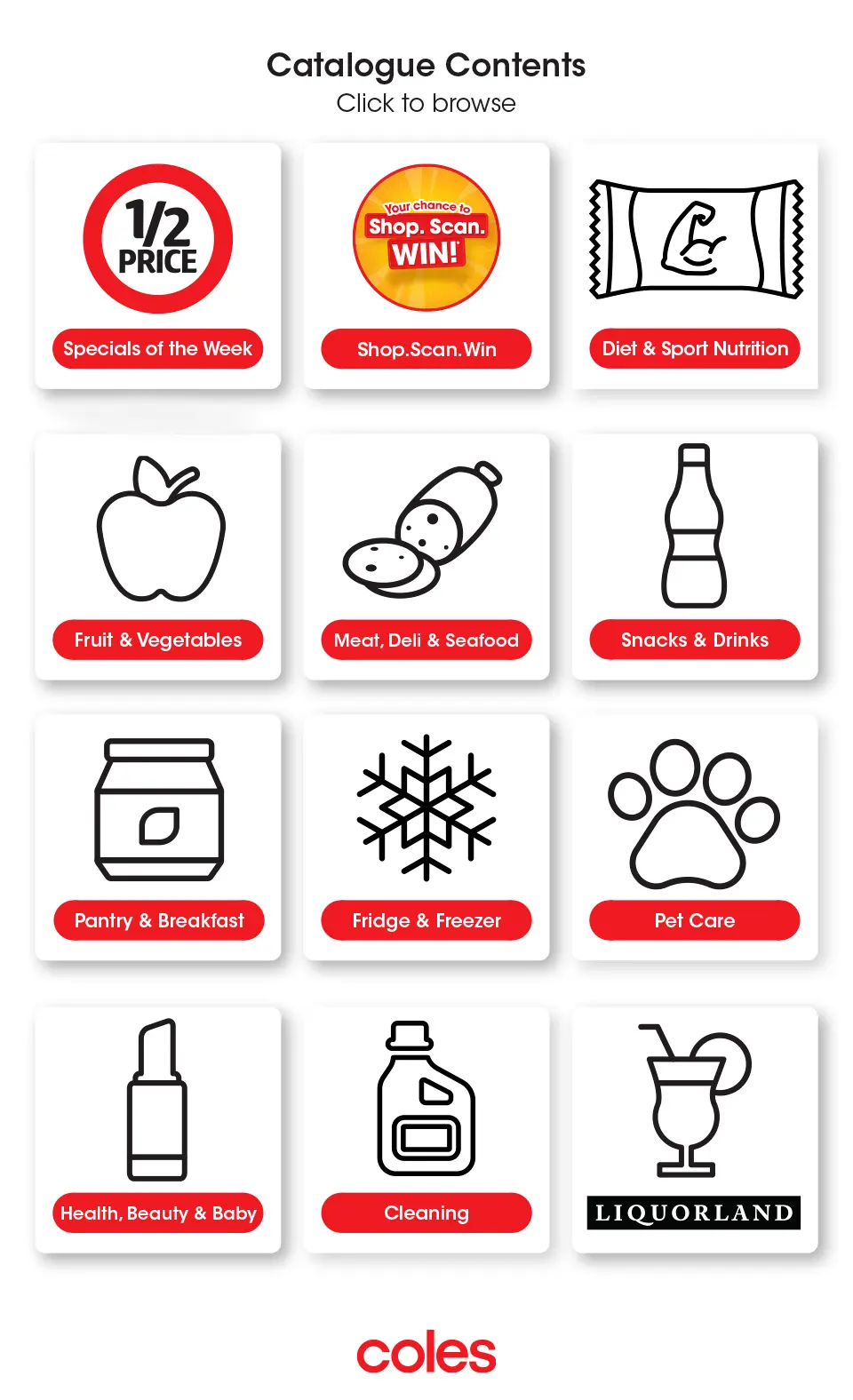 Coles Coles Catalogue WA