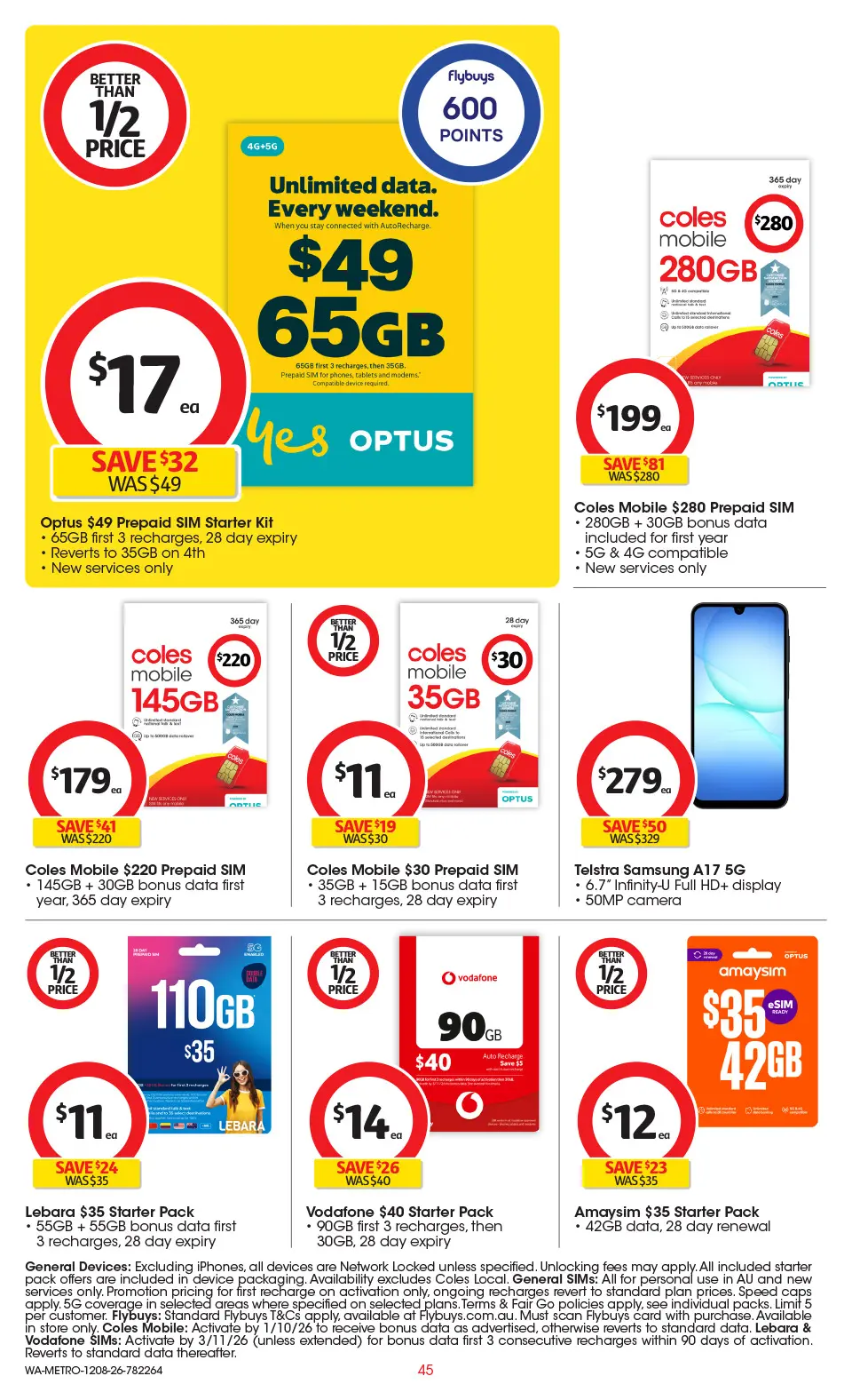 Coles Coles Catalogue WA — page 46