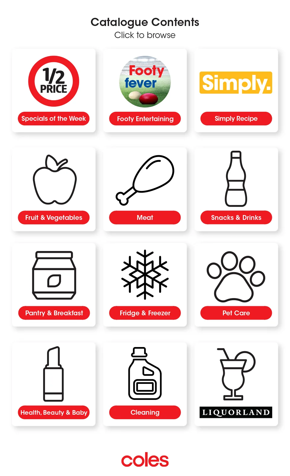 Coles Coles Catalogue — Western Australia