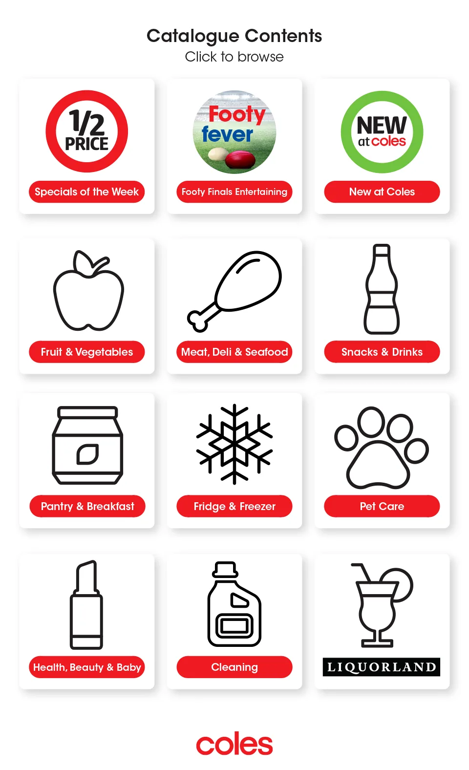Coles Coles Catalogue — Victoria
