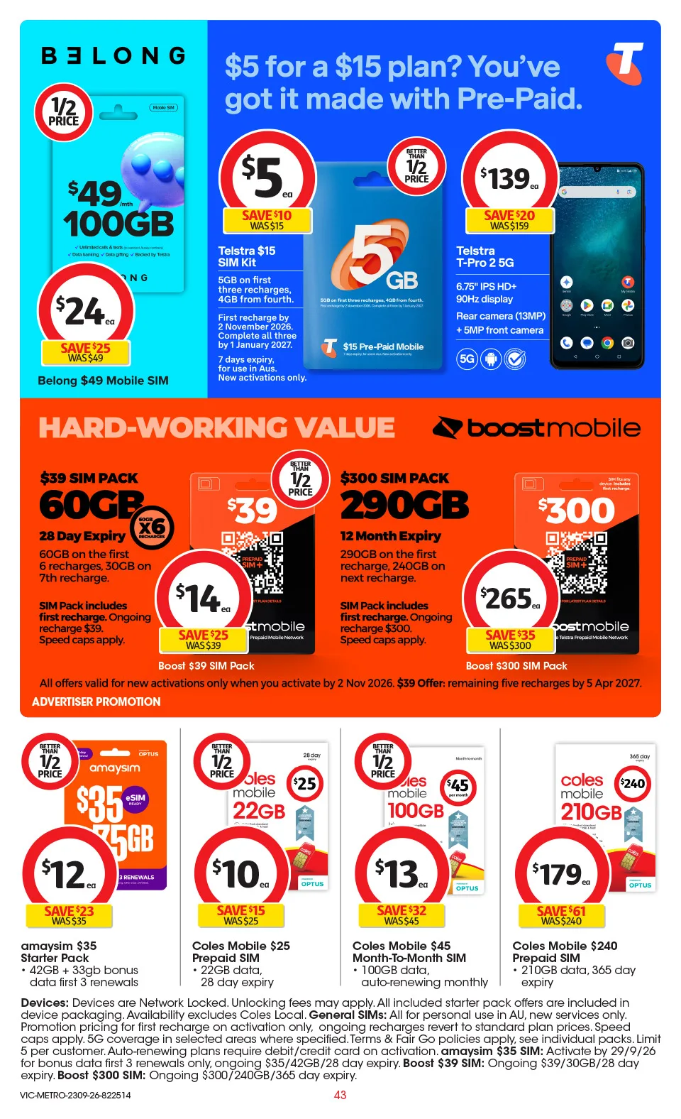 Coles Coles Catalogue — Victoria — page 44