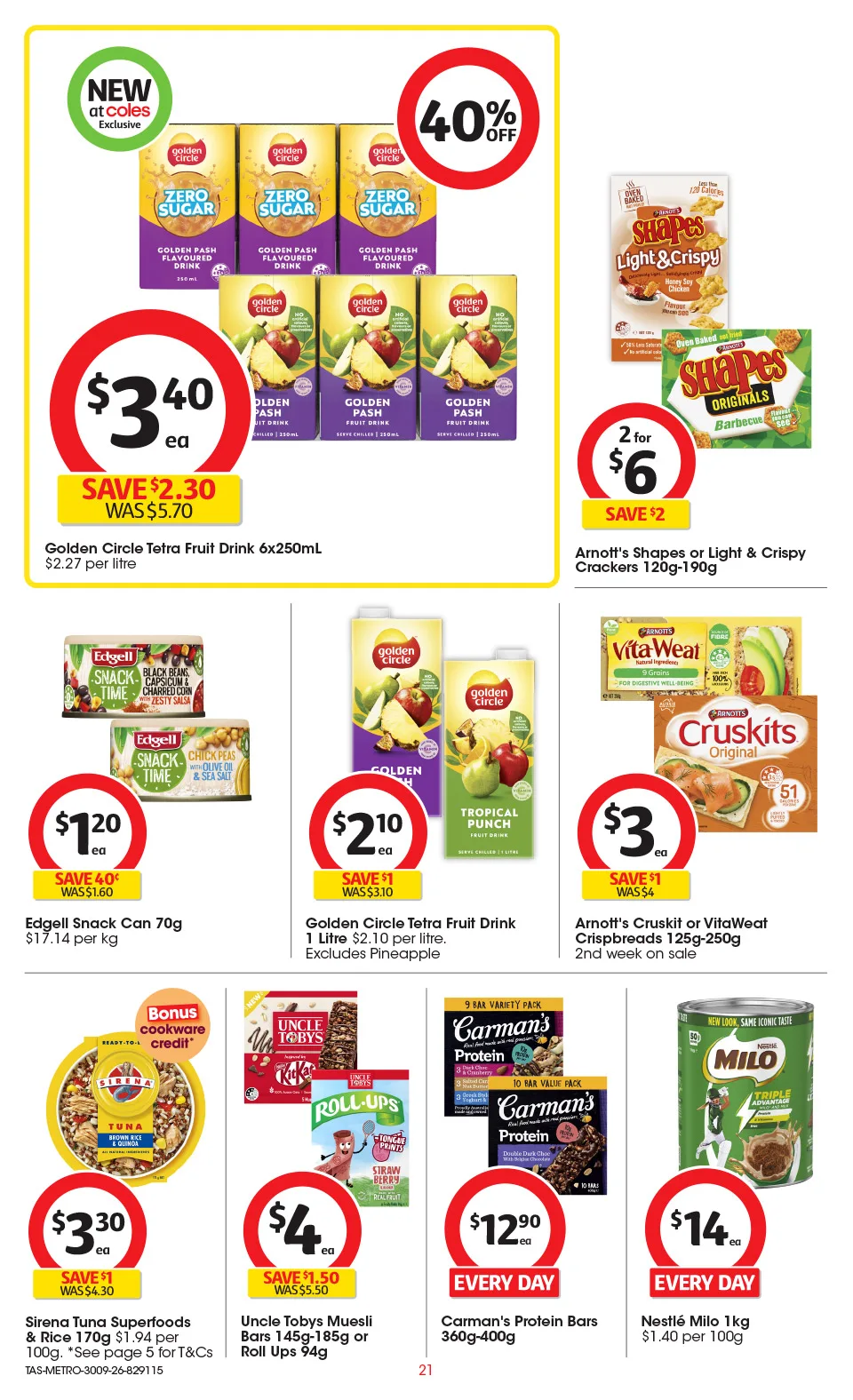 Coles Coles Catalogue — Tasmania — page 22