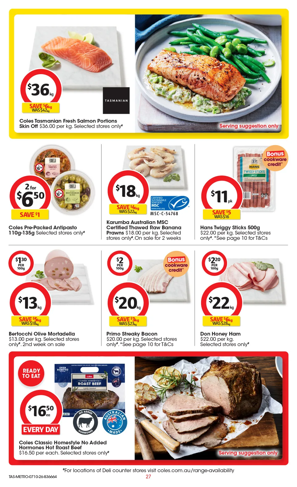 Coles Coles Catalogue — Tasmania — page 28