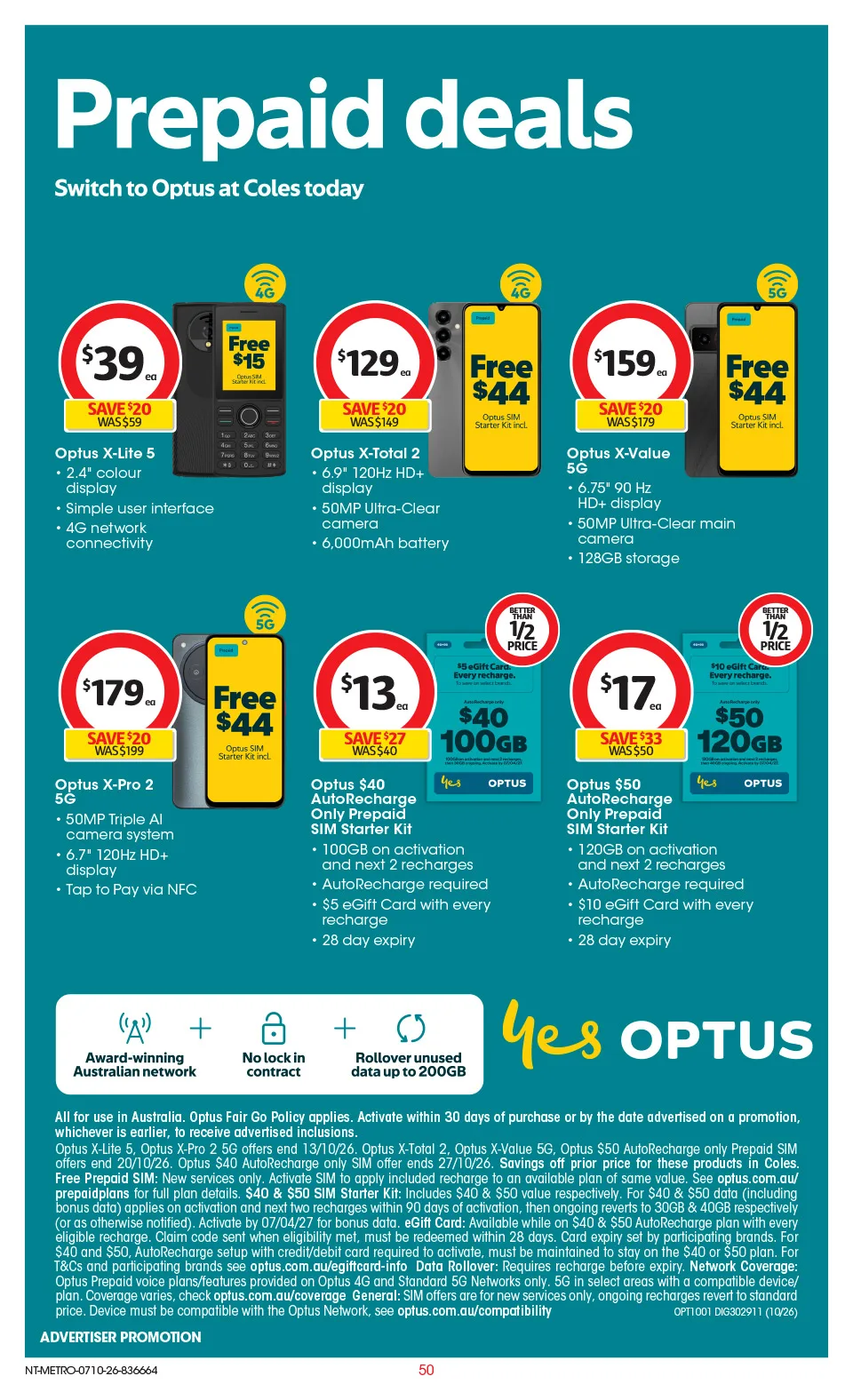 Coles Coles Catalogue — Northern Territory — page 51