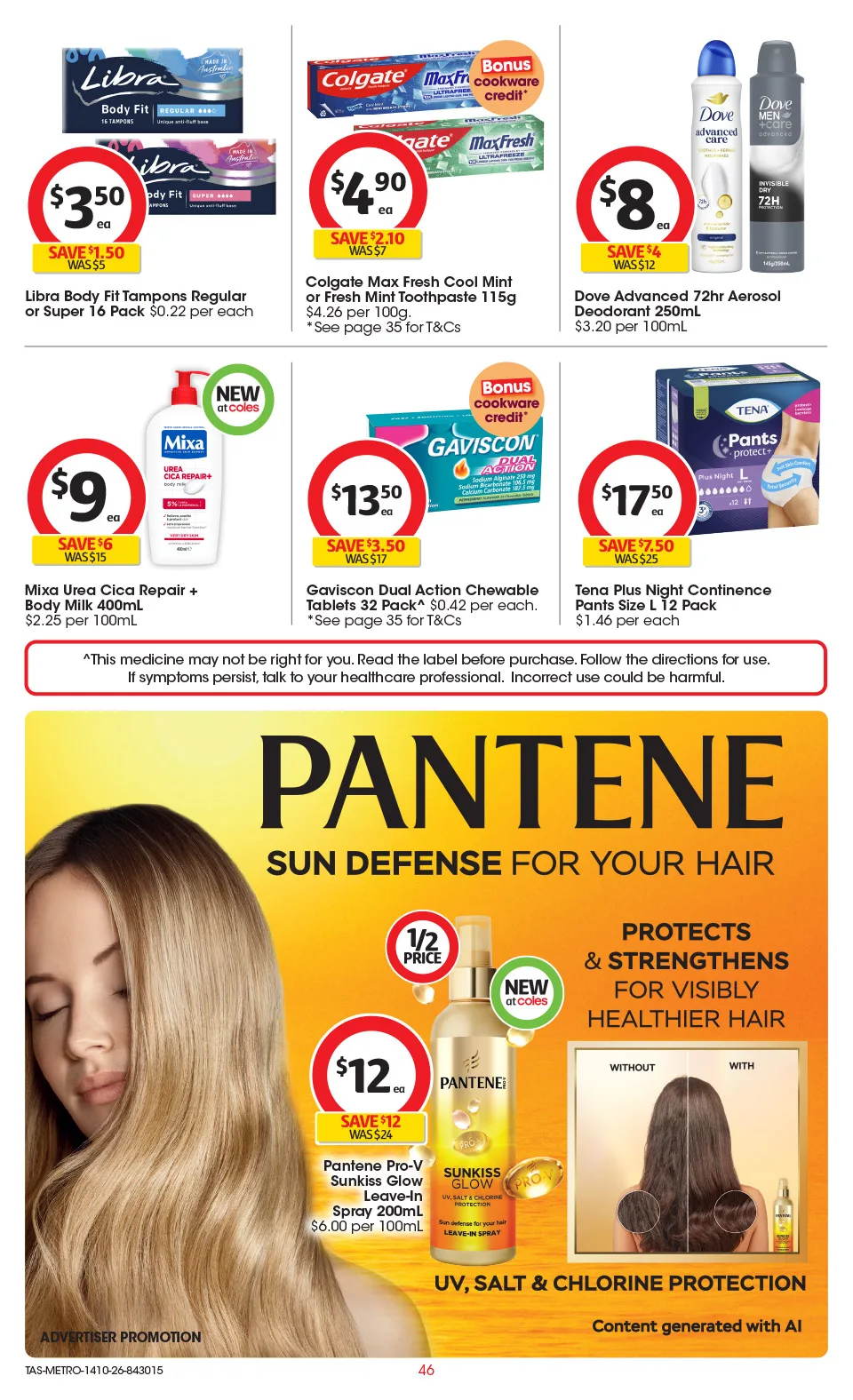 Coles Coles Catalogue — Tasmania — page 47