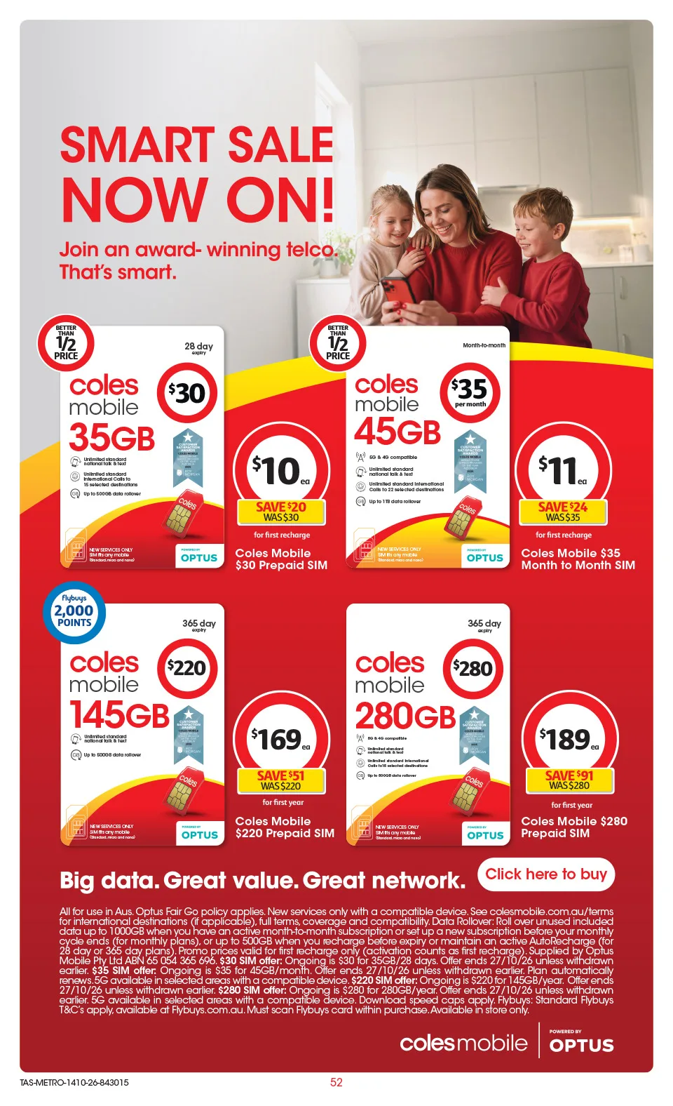 Coles Coles Catalogue — Tasmania — page 53