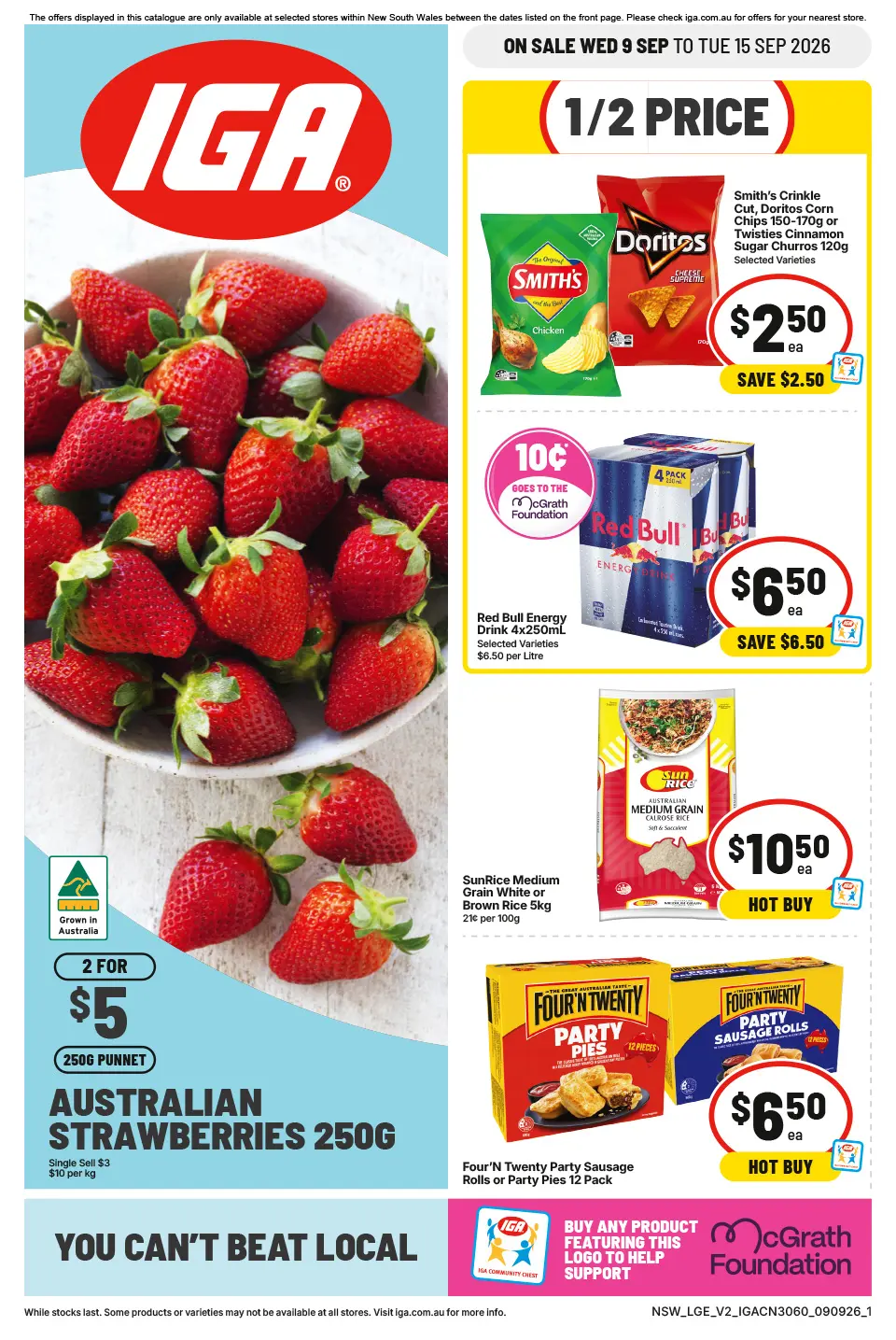 IGA IGA Catalogue — New South Wales & ACT