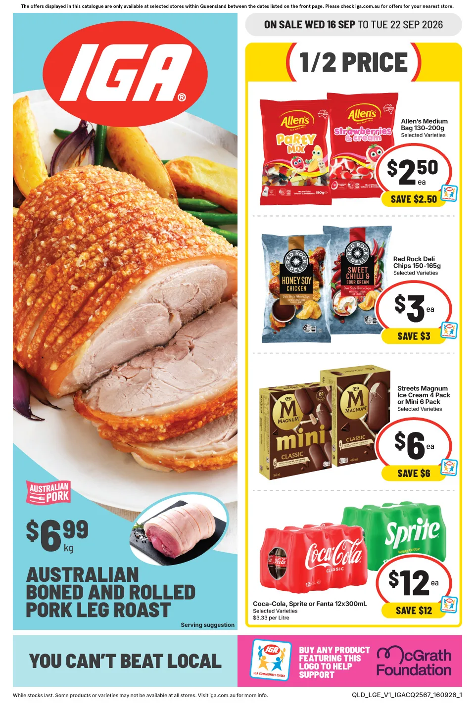 IGA IGA Catalogue — Far North Queensland — page 1