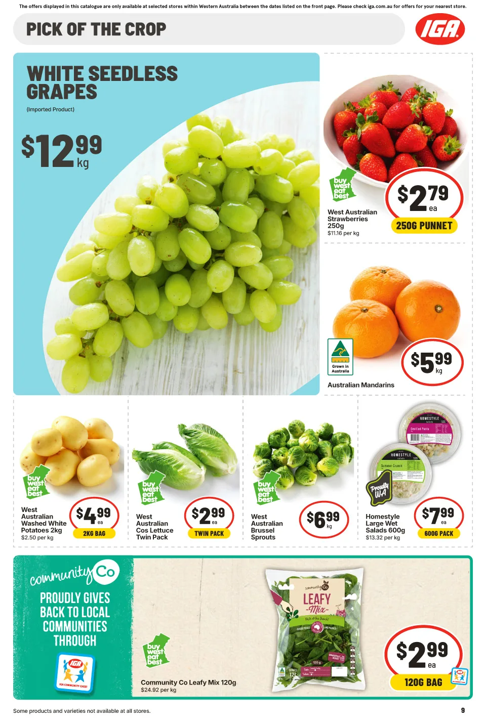 IGA IGA Catalogue — Western Australia — page 20
