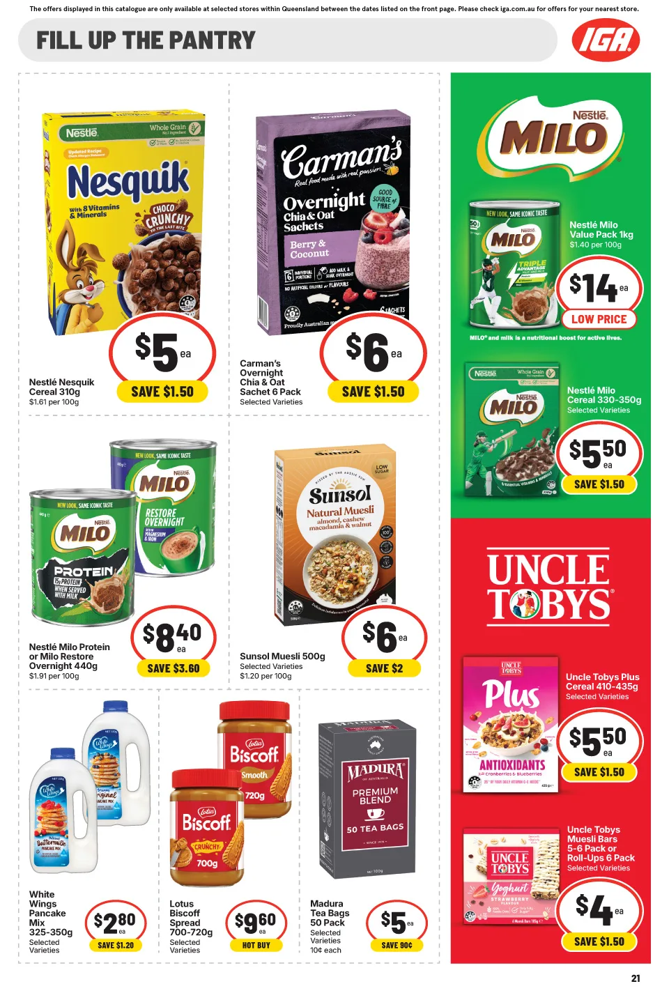 IGA IGA Catalogue — Far North Queensland — page 22