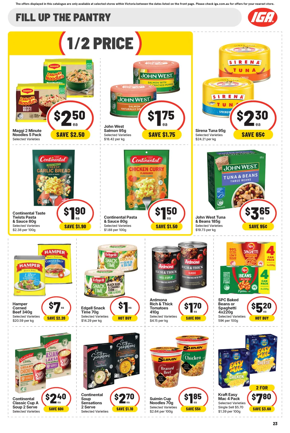 IGA IGA Catalogue — Victoria — page 25