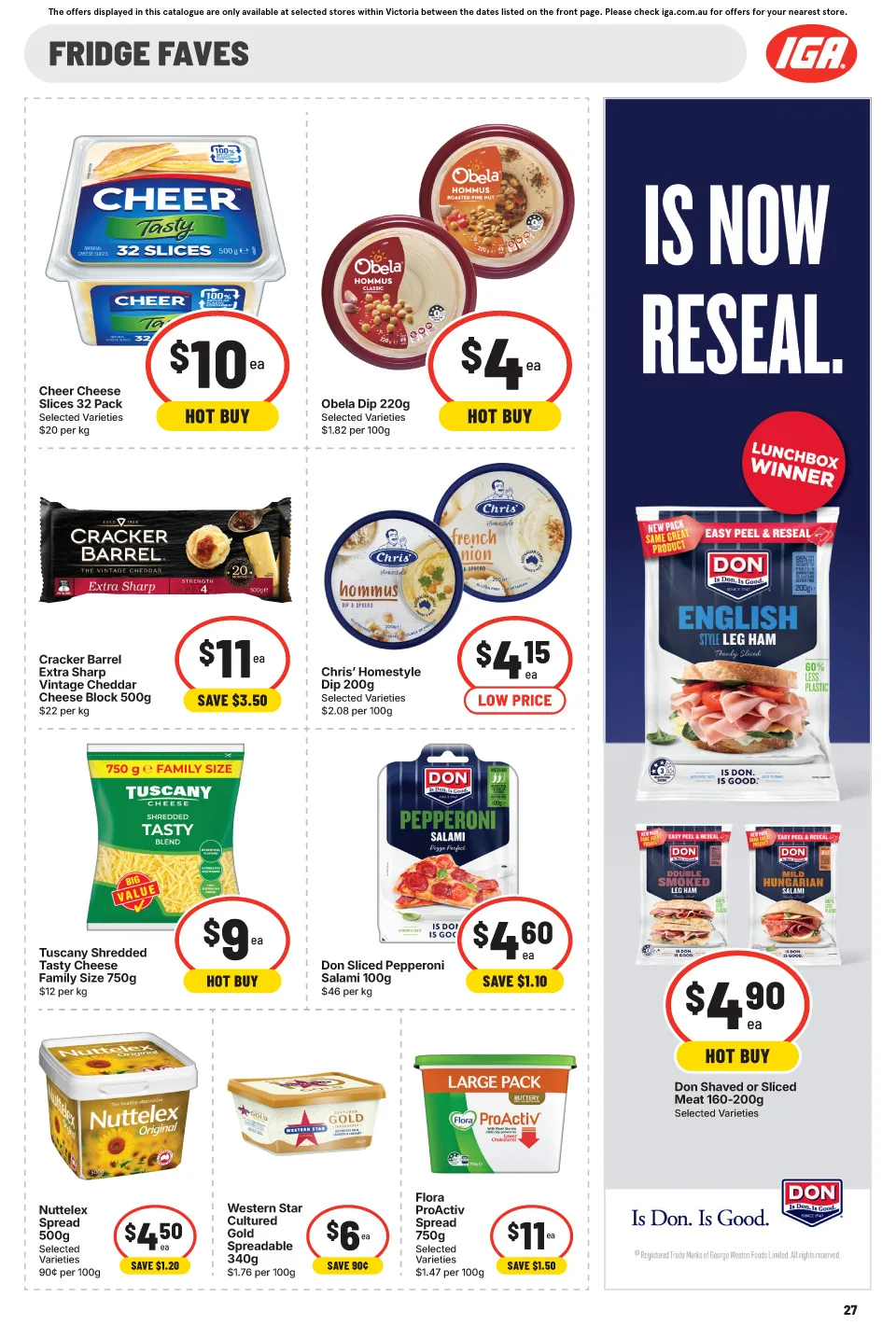 IGA IGA Catalogue — Victoria — page 31