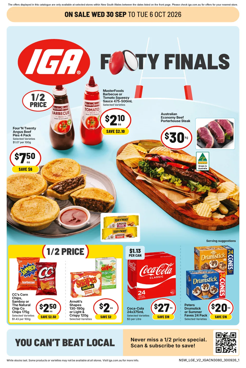 IGA IGA Catalogue — New South Wales & ACT