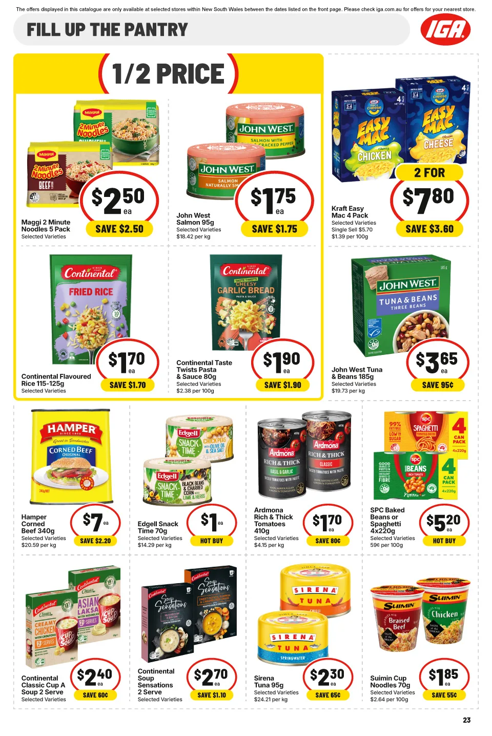 IGA IGA Catalogue — New South Wales & ACT — page 24