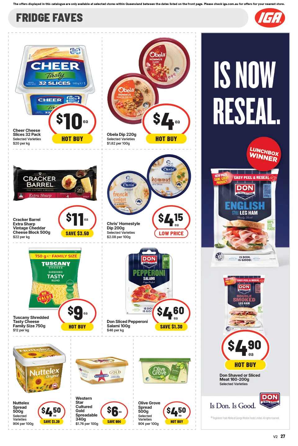 IGA IGA Catalogue — Queensland — page 38