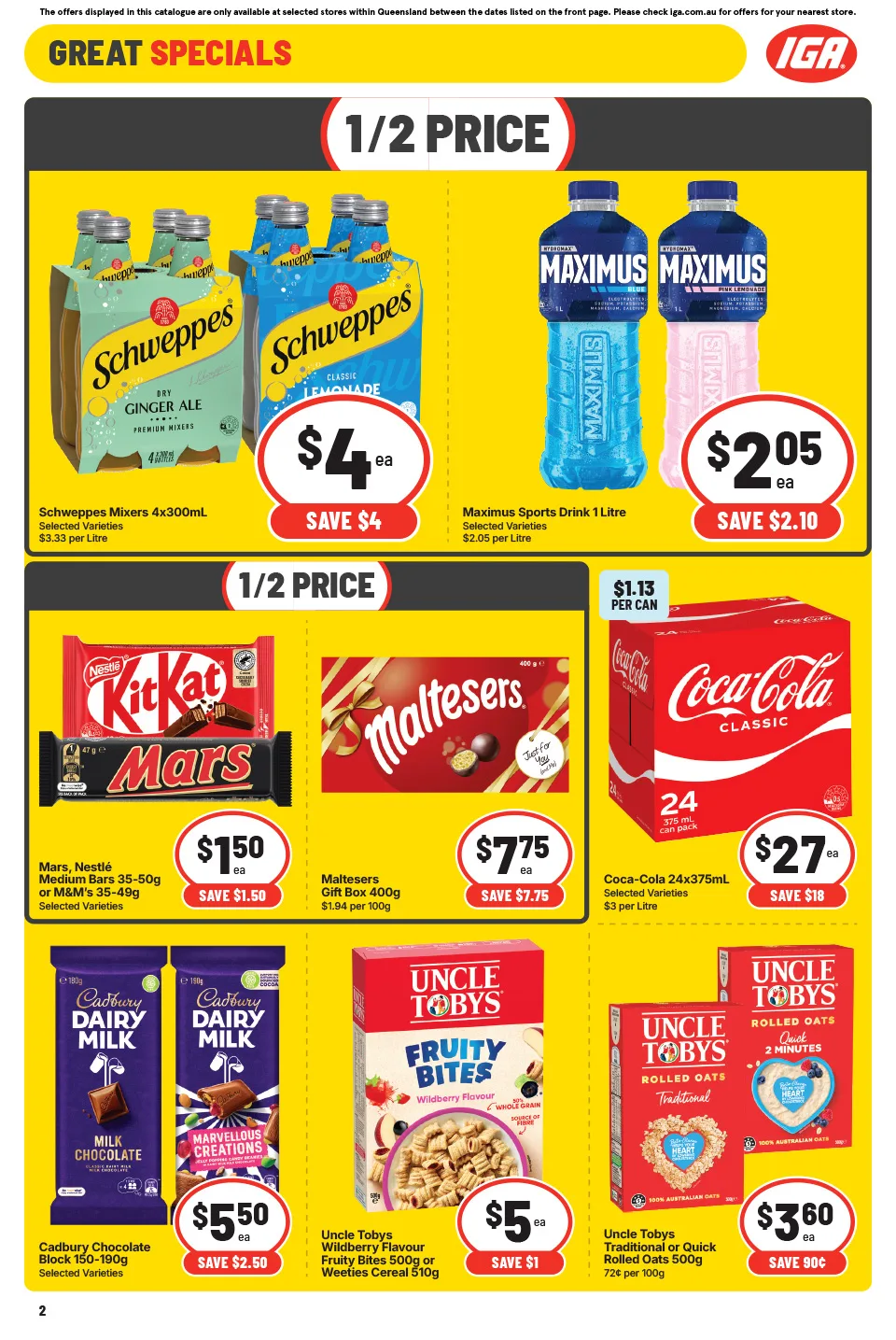 IGA IGA Catalogue — Far North Queensland — page 3