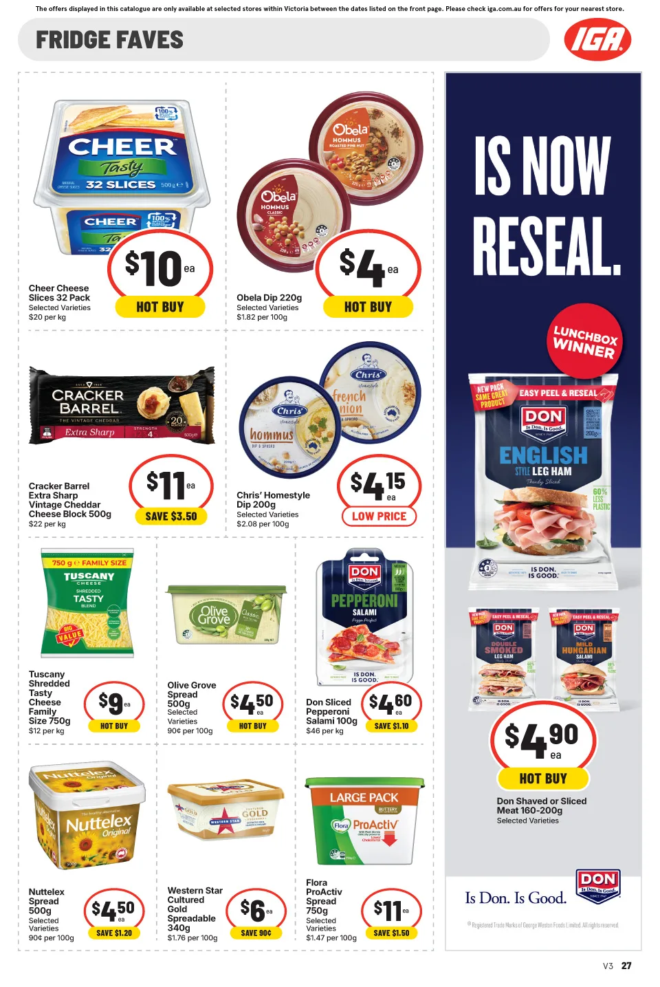 IGA IGA Catalogue — Mildura (VIC) — page 37
