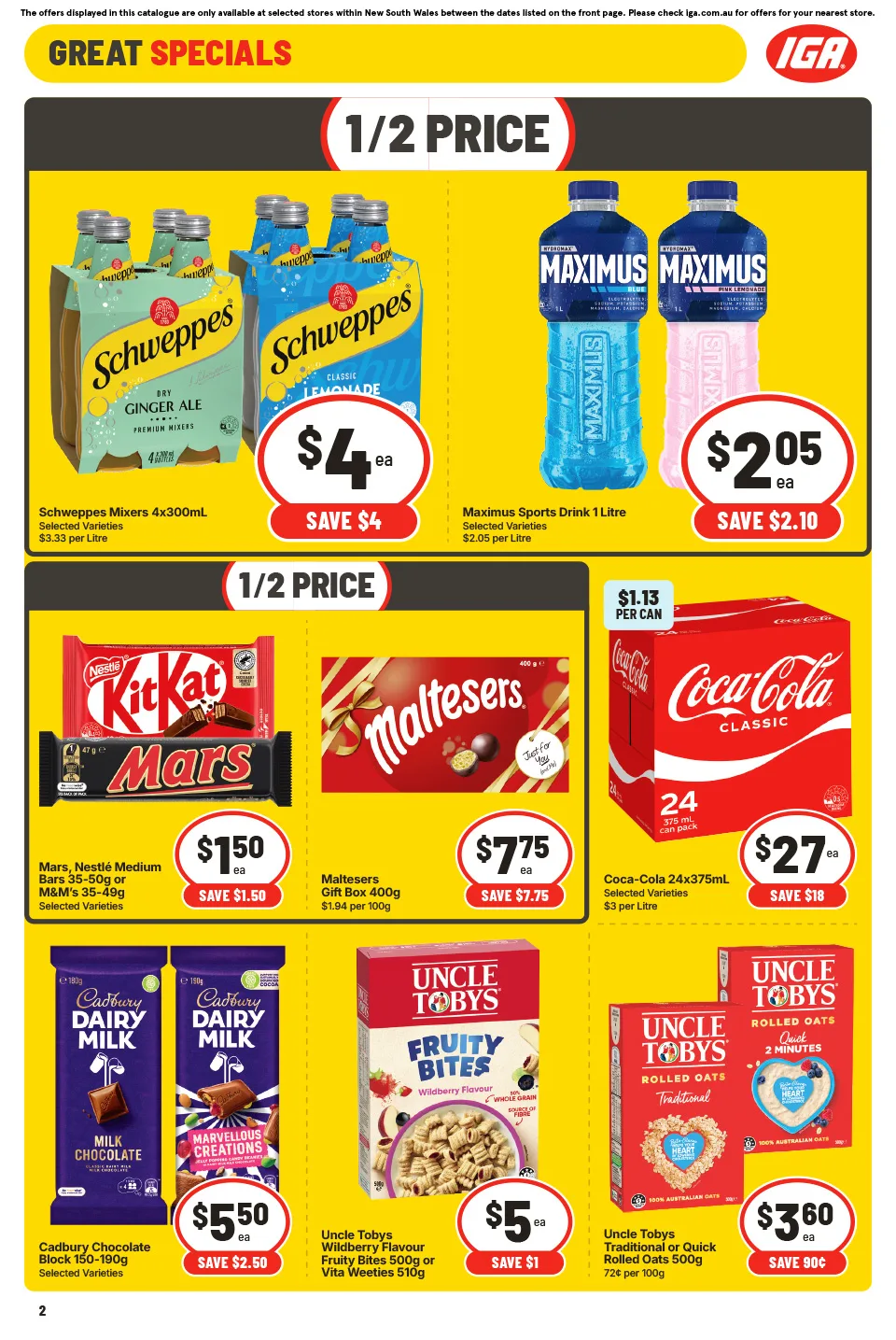 IGA IGA Catalogue — New South Wales & ACT — page 3