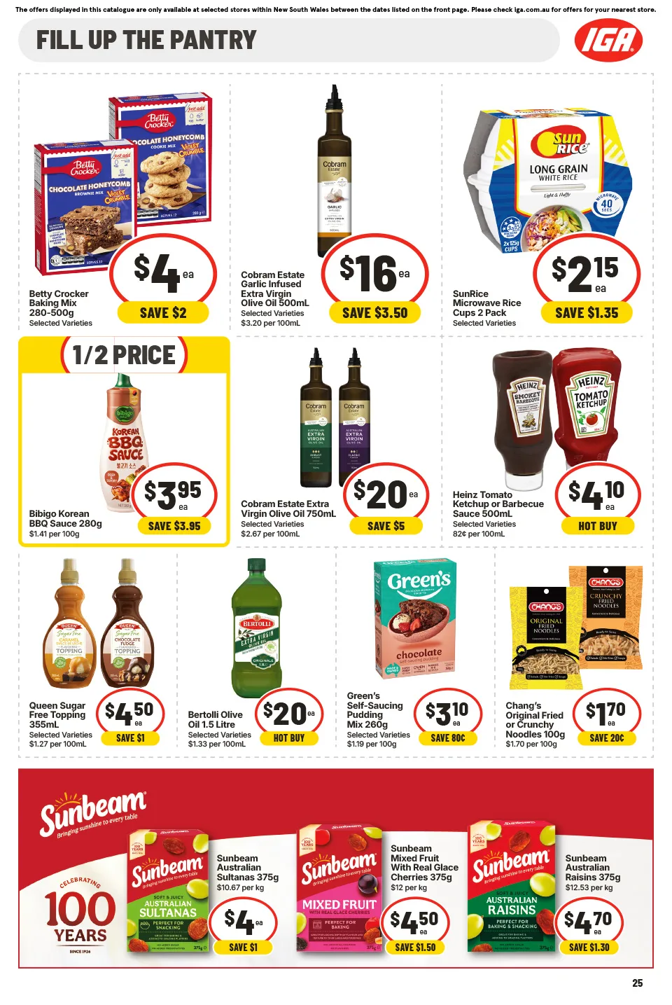 IGA IGA Catalogue — New South Wales & ACT — page 30