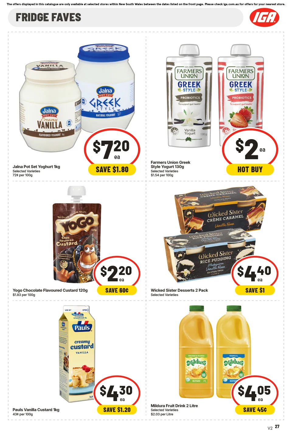 IGA IGA Catalogue — New South Wales & ACT — page 36