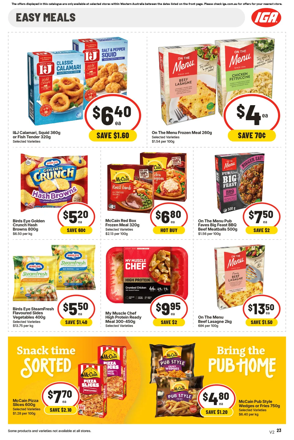 IGA IGA Catalogue — Western Australia — page 36