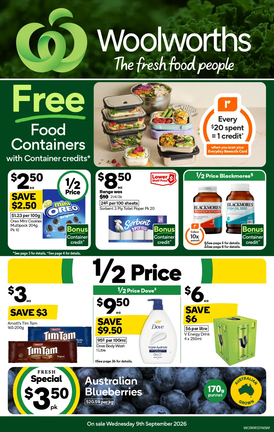 Woolworths Woolworths Catalogue — New South Wales & ACT