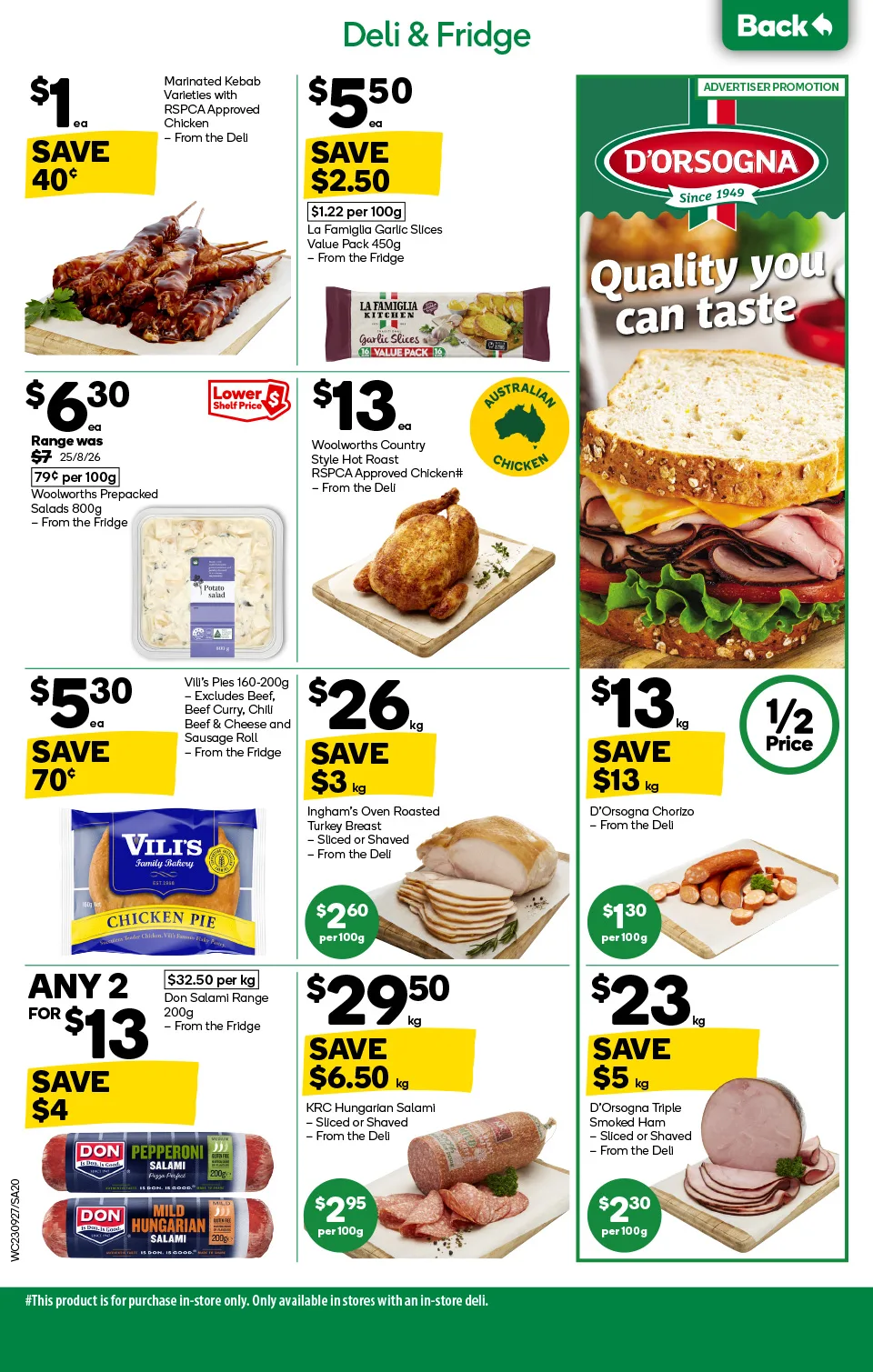 Woolworths Woolworths Catalogue — South Australia — page 22