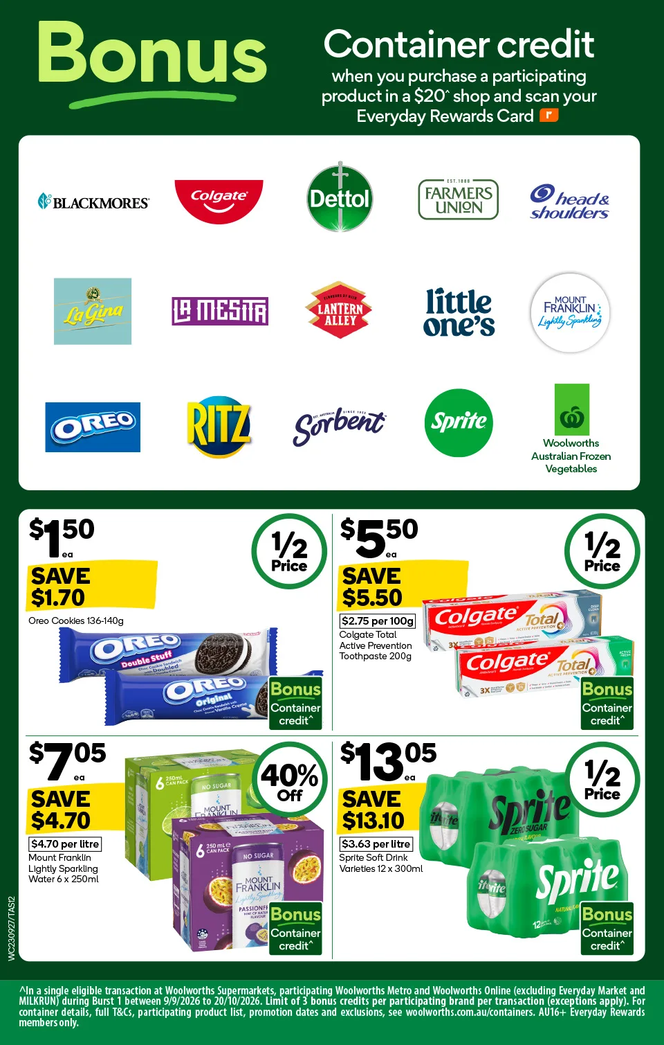 Woolworths Woolworths Catalogue — Tasmania — page 12