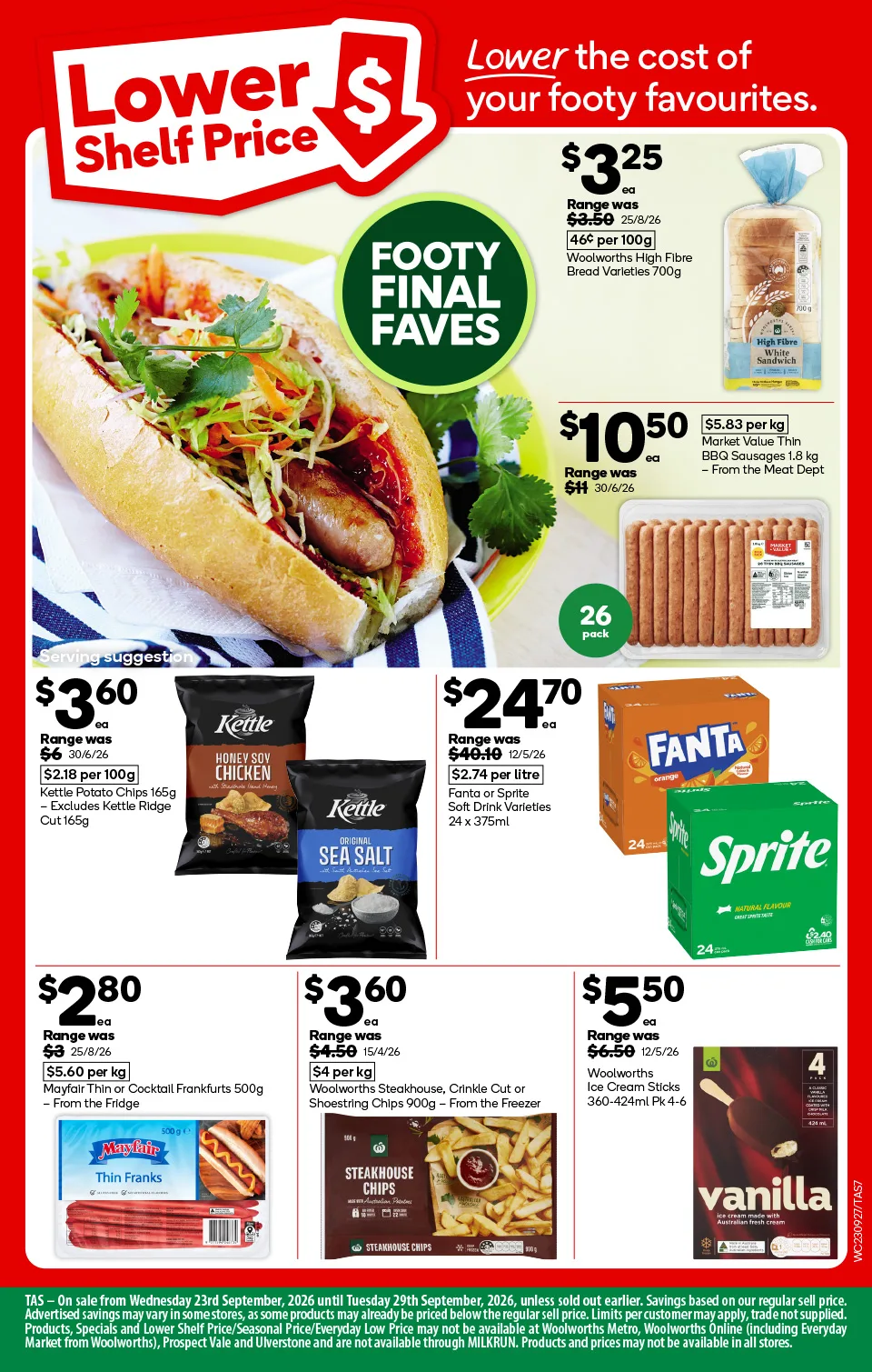 Woolworths Woolworths Catalogue — Tasmania — page 7