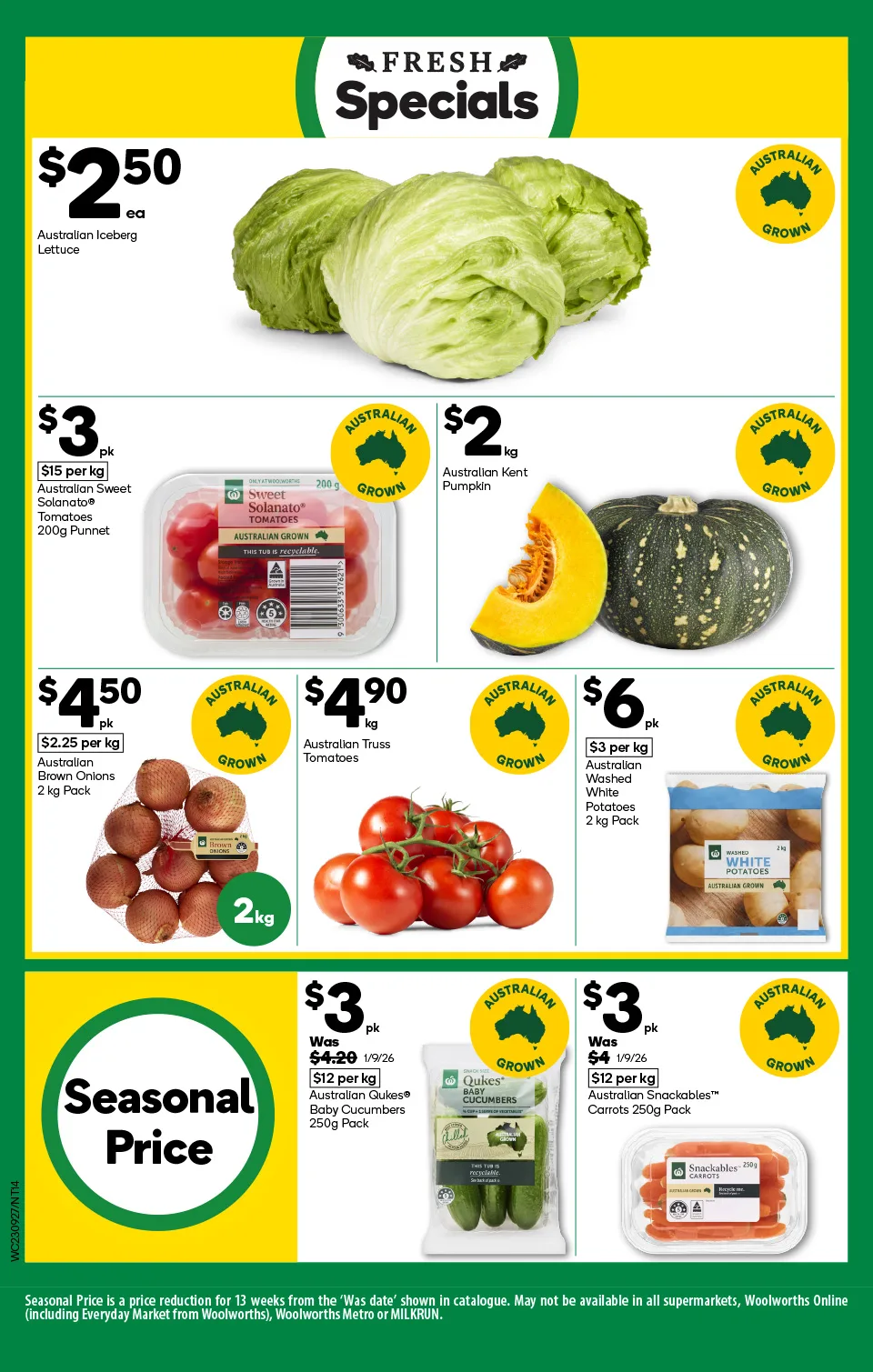 Woolworths Woolworths Catalogue — Northern Territory — page 14