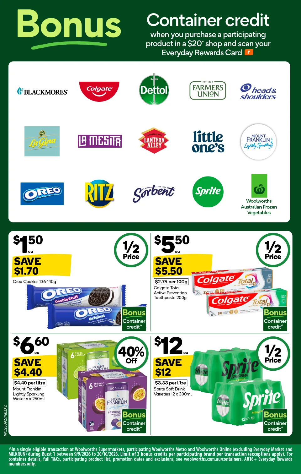 Woolworths Woolworths Catalogue — Far North Queensland — page 12