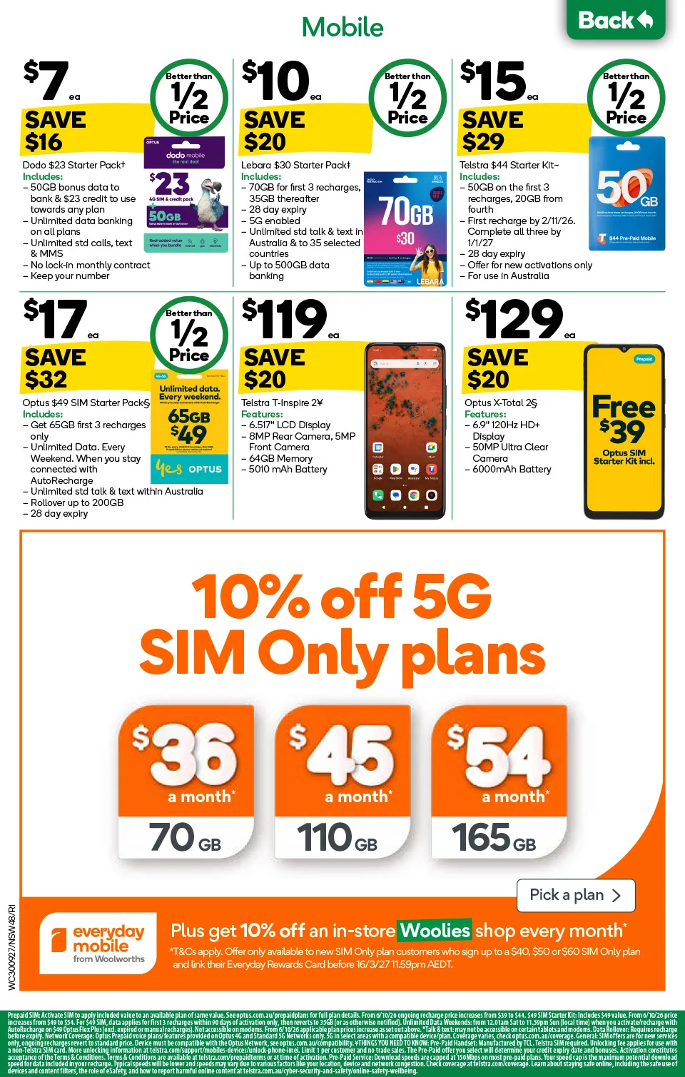 Woolworths Woolworths Catalogue — New South Wales & ACT — page 44