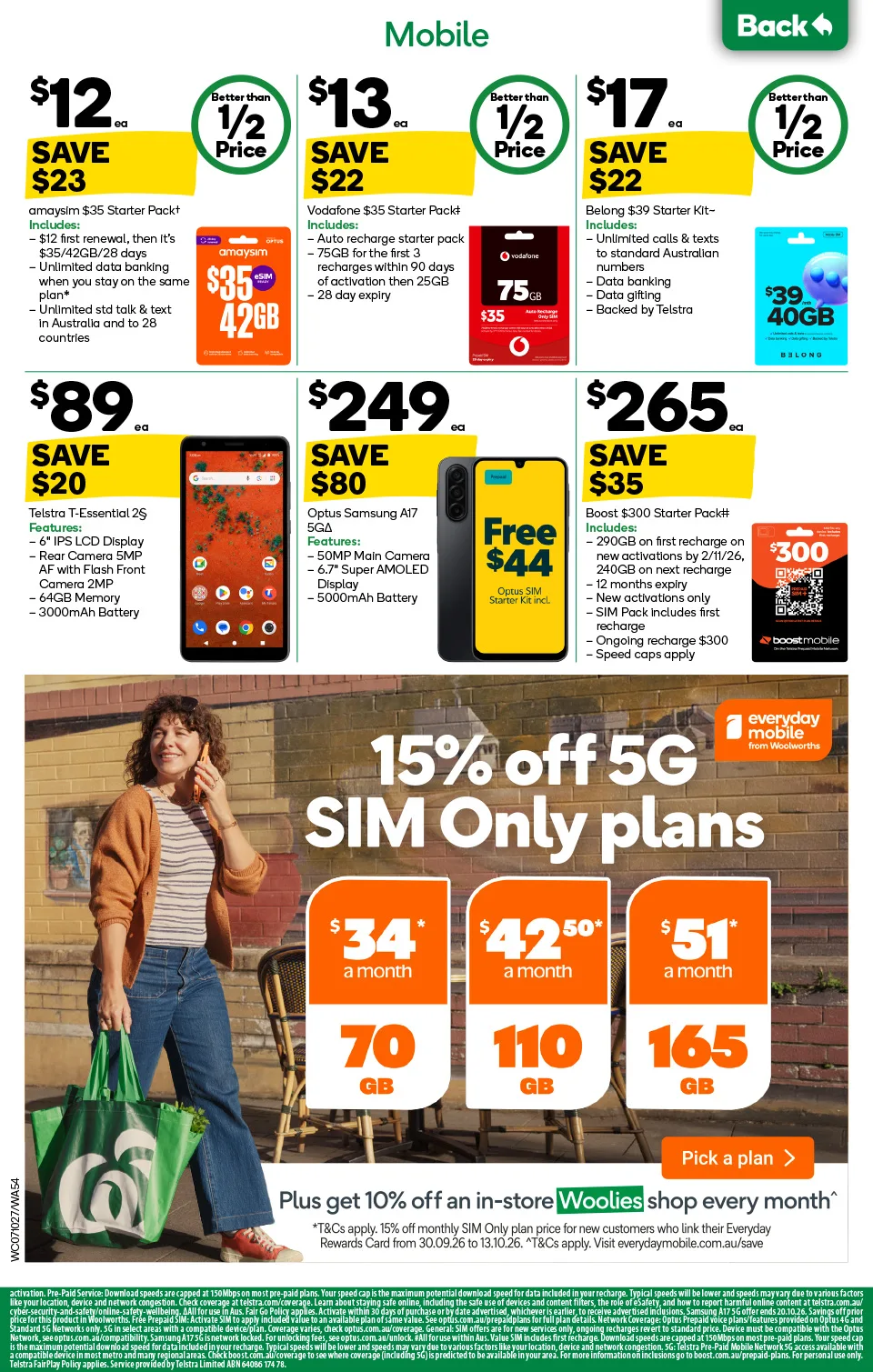 Woolworths Woolworths Catalogue — Western Australia — page 54