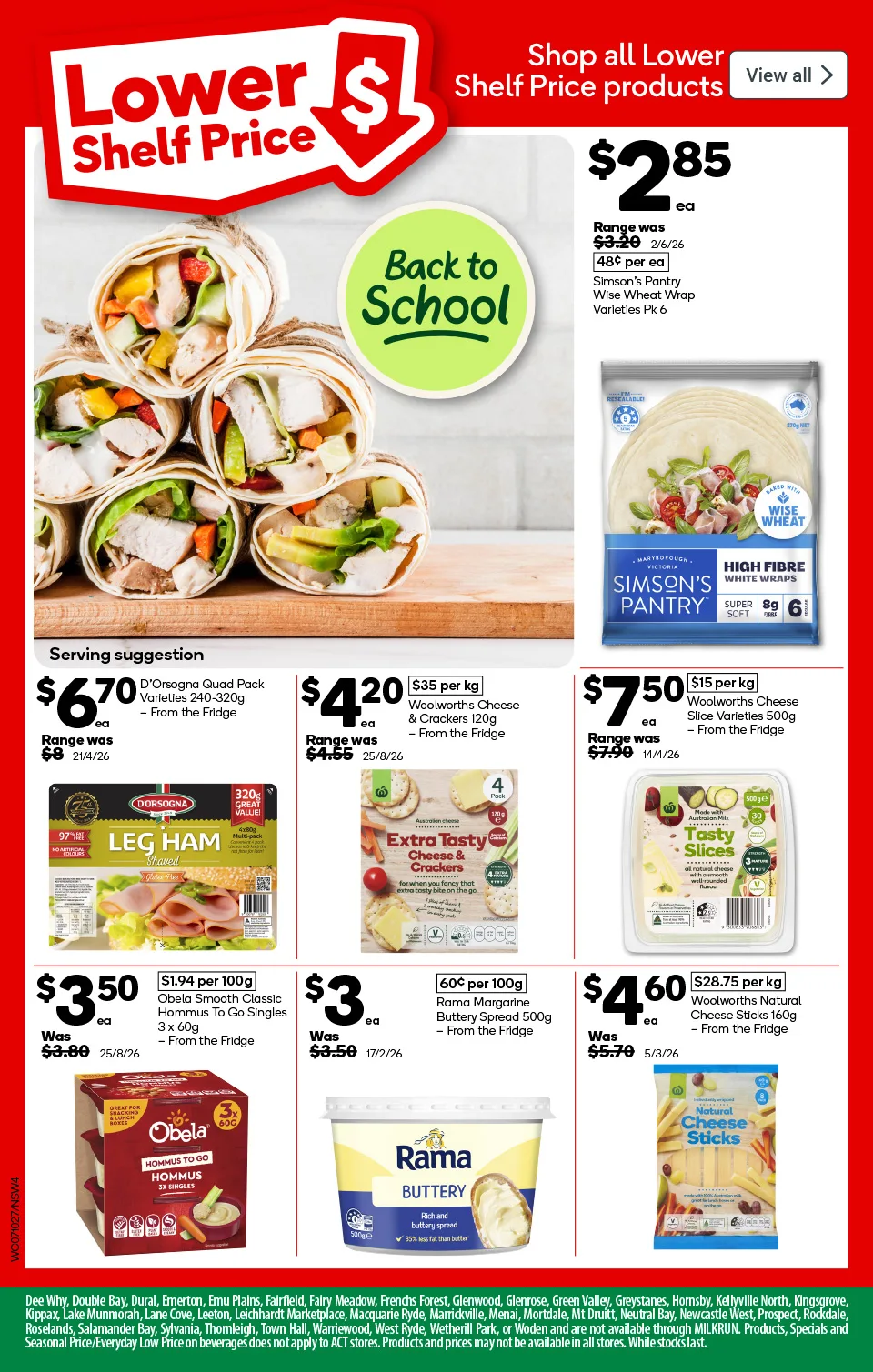 Woolworths Woolworths Catalogue — New South Wales & ACT — page 4