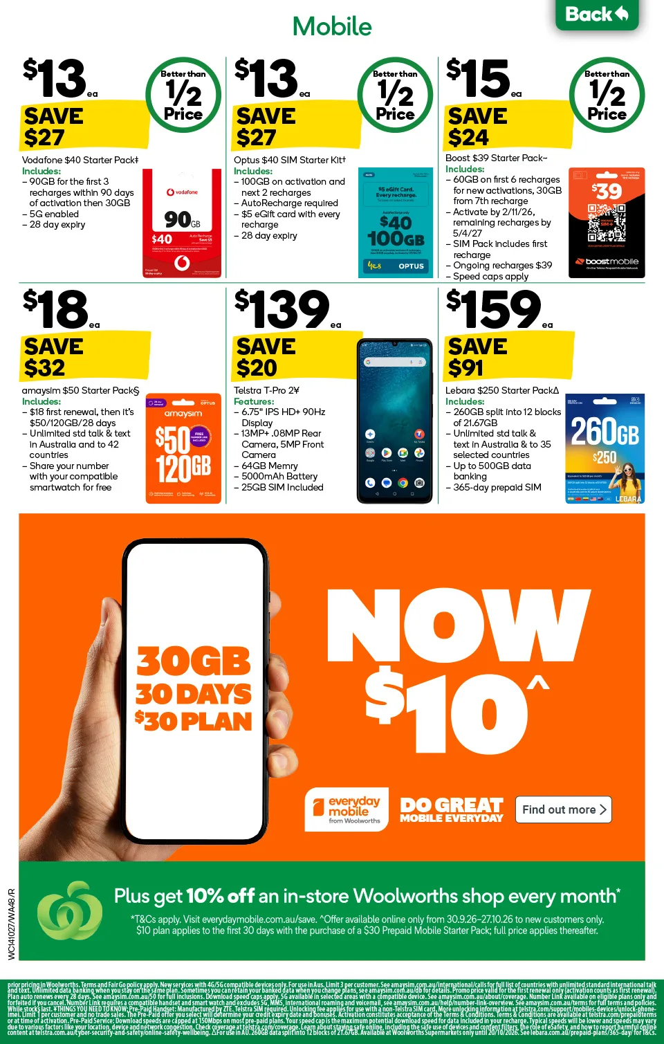 Woolworths Woolworths Catalogue — Western Australia — page 48