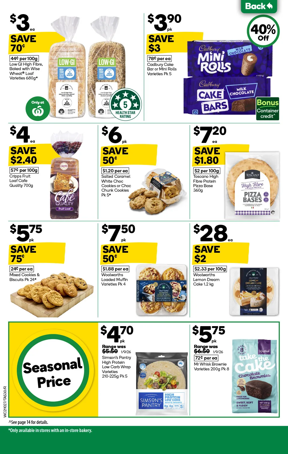 Woolworths Woolworths Catalogue — Tasmania — page 30