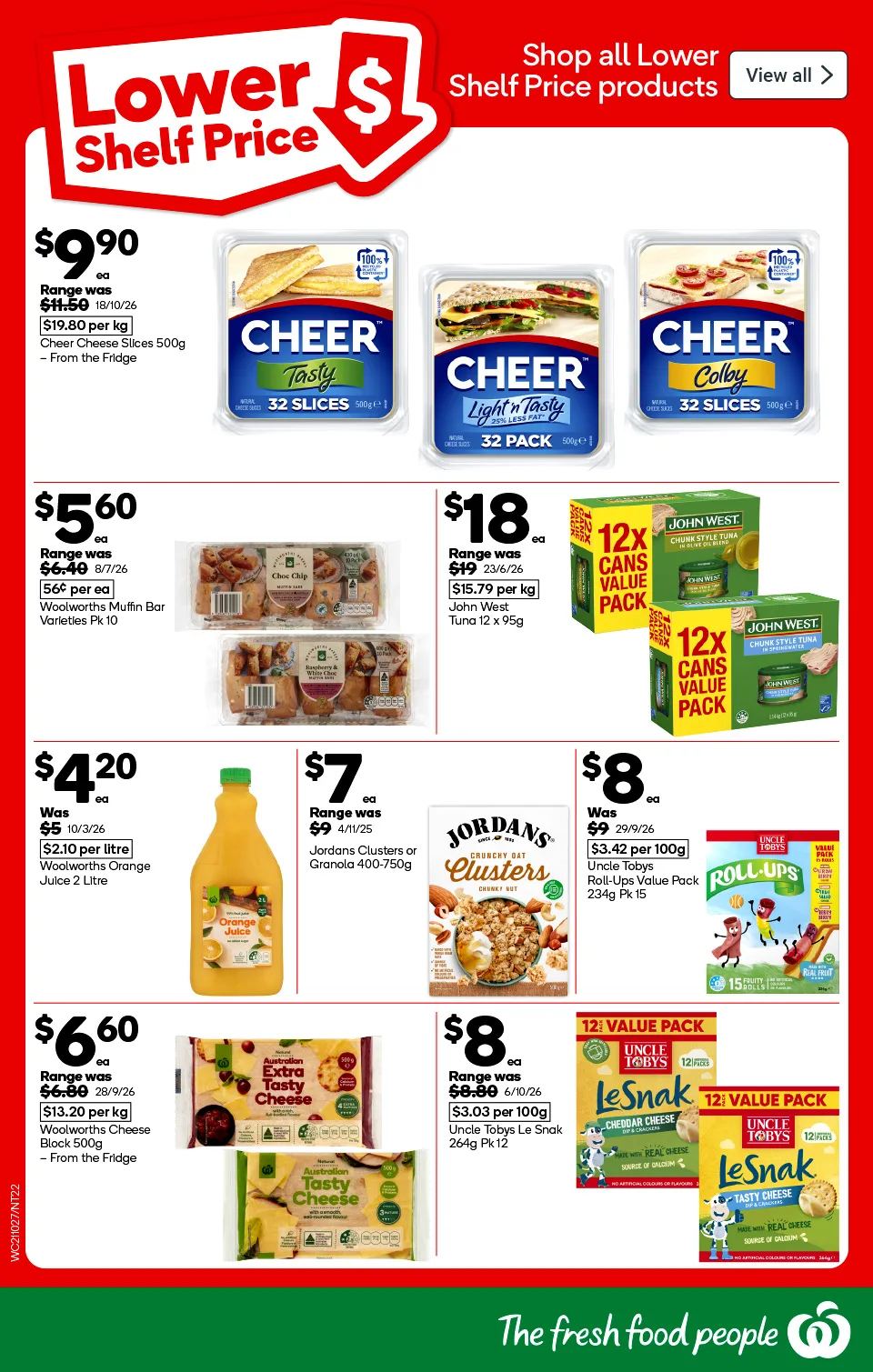 Woolworths Woolworths Catalogue — Northern Territory — page 22