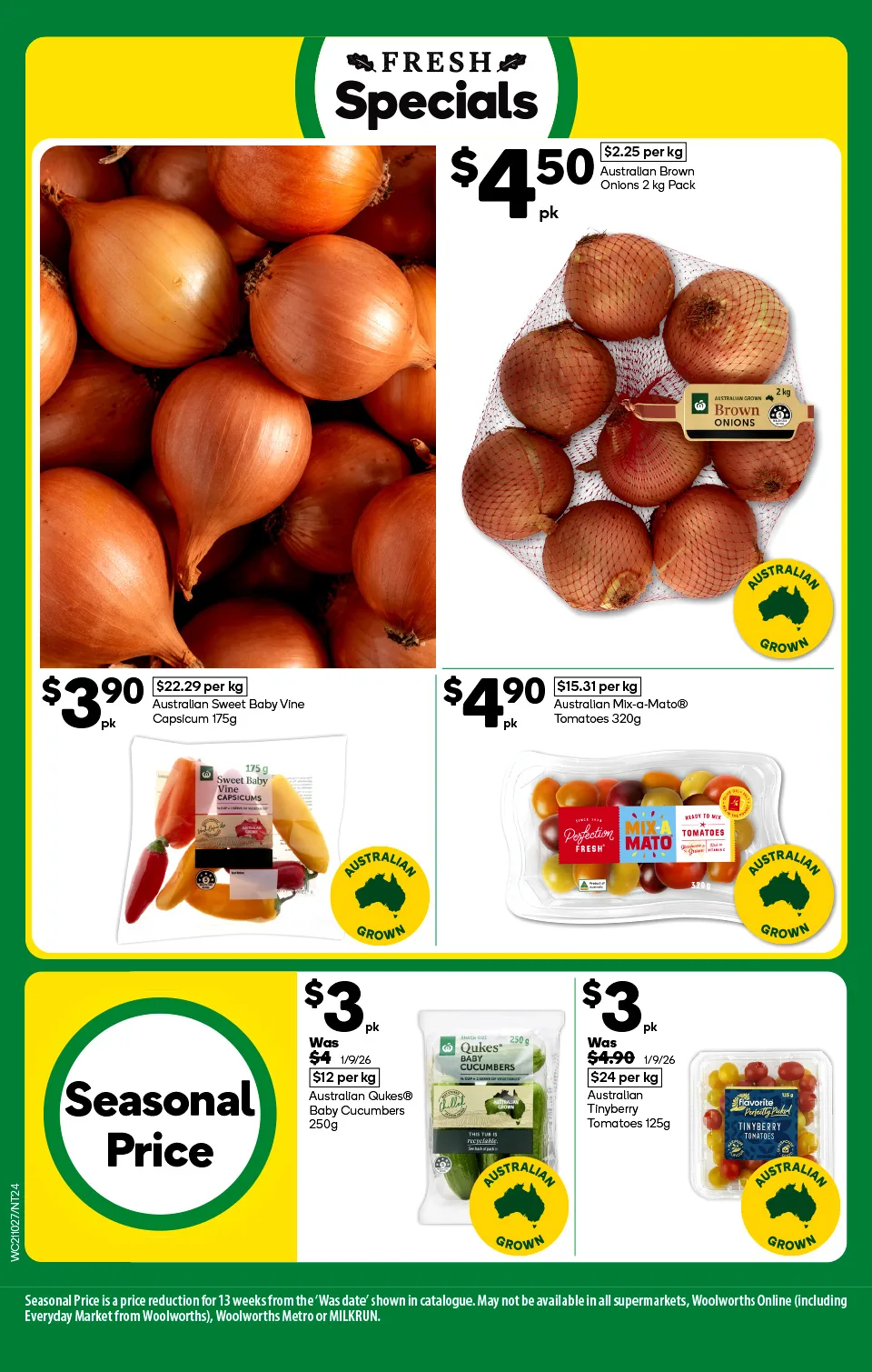 Woolworths Woolworths Catalogue — Northern Territory — page 24