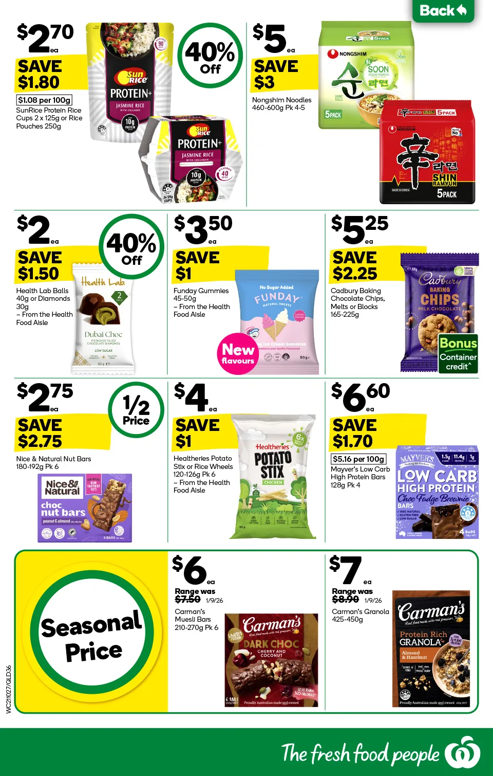 Woolworths Woolworths Catalogue — Far North Queensland — page 36